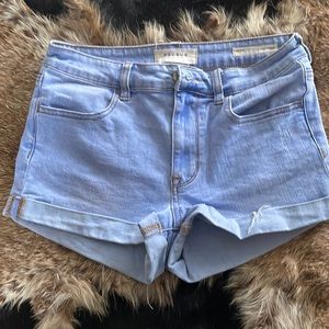 PacSun Los Angeles shorts High Rise Super Shortie jeans shorts Size 26
